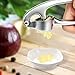Garlic Press, WINSEE Heavy Duty Garlic and Ginger Press Peeler Set, Professional Kitchen Mincer with Silicone Tube Roller, Dishwasher Safe
