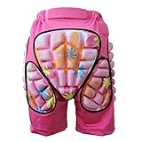 Soared Kids Boys Girls 3D Protection Hip EVA Paded Short Pants Protective Gear Guard Pad Ski Skiing Skating Snowboard