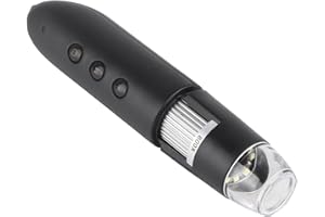 Digital Microscope, 800X Magnification Clear Images Wireless Skin Scalp Detector, WiFi Connection Hair Follicle Detection Tes
