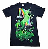 St. Patrick's Day Shandy Mountain Unicorn Graphic T-Shirt