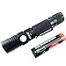 Wowtac A1 LED Flashlight, Pocket-Sized LED Torch, Super Bright 1150 Lumens CREE LED, IPX7 Water Resistant, 5 Modes Low/Mid/High/Trubo/ Strobe for Indoors and Outdoors (WOWTAC A1 CW)