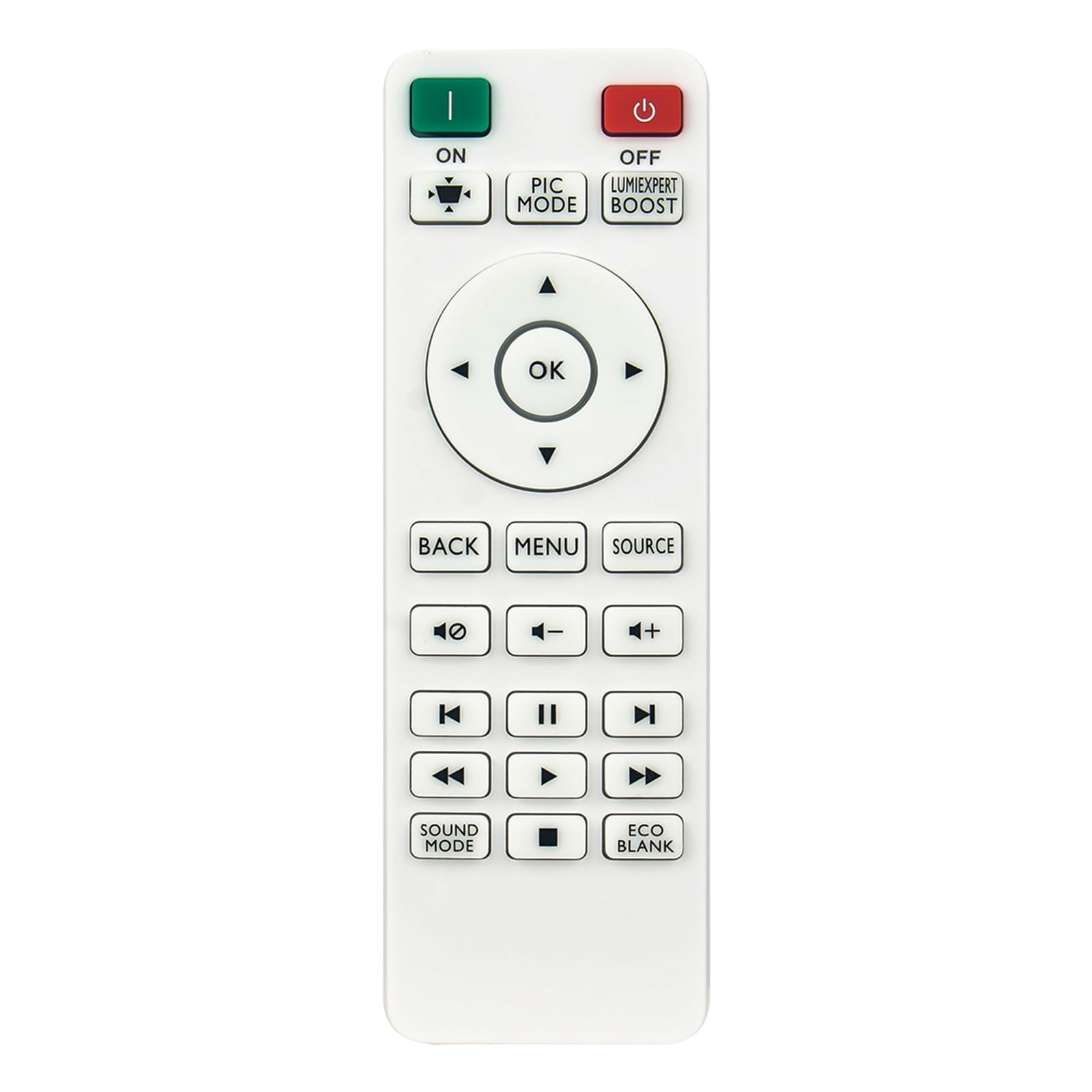 AULCMEET RCV013 New Replacement Remote Control Compatible with BENQ DLP Projector TH671ST TH585 TH585P TH685 TH685P TH685i TK700 TH690ST TH575