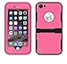 iPhone 6 Waterproof Case，IP68 Certified Waterproof Snowproof Dirtpoof Shock Resistant Protective Case Cover with Viewing Kickstand Fingerprint Recognition Touch ID for iPhone 6 4.7 inch (Pink)