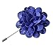 Argositment Wedding Hollowed-out Camellia Boutonniere for Men's Suit Handmade Lapel Pin Flower with Packing