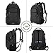 Travel Laptop Backpack 15.6 Inch, Multi-Compartment Laptop Backpack with USB Charging Port,Water Resistant Durable Computer Backpack Student School Backpack for Men and Women, Black