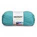 Bernat Satin Solid Yarn, 3.5 oz, Gauge 4 Medium Worsted, 100% Acrylic, Aqua