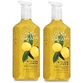 Bath and Body Works Deep Cleansing Hand Soap, Kitchen Lemon, 8 fl. oz. Lot of 2