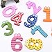 Tharv❤Baby Toys 10pcs Letters Kids Wooden Alphabet Fridge Magnet Child Educational