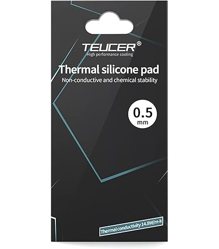 Hochleistungs-Wärmeleitpad 12,8 W/mK - Silikon-Kühlpads Für CPU, GPU & Laptop-Kühlkörper