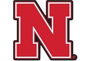 GRAPHICS & MORE University of Nebraska Primary Logo Premium 4" Die Cut Vinyl Sticker Decal for Cars Trucks Auto Windows