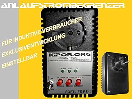 Anlaufstrombegrenzer für portable Stromerzeuger/ Generatoren wir Kipor, FME , Atima etc.,Caravaning, Camping, Wohnmobil, Boot