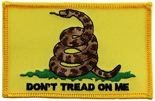 Don't Tread On Me Flag Patch Full Color