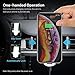 Wireless Car Charger with Touch Sensitive Clamp FLOVEME 10W Fast Wireless Car Charger Mount Phone Holder Qi Wireless Car Charger Compatible for iPhone Xs Max/XR/X/8/8+ Samsung S10/9/8 Note 9 and More