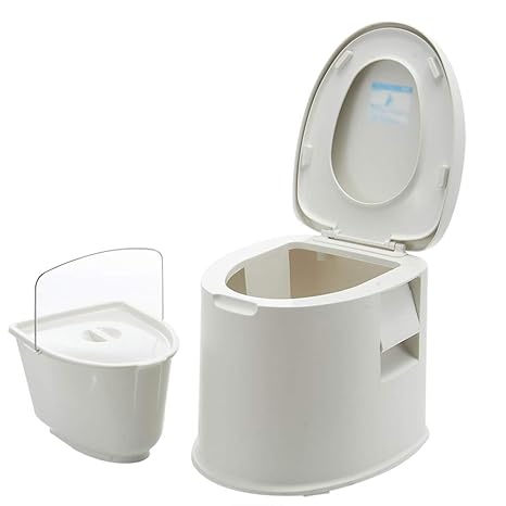 Hyczw Portable Toilet Indoor Toilet Portable Camping Caravan