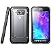 Galaxy S6 Active Case, SUPCASE Unicorn Beetle Series Premium Hybrid Protective Clear Case for Samsung Galaxy S6 ActiveWill Not Fit Galaxy S6, Retail Package (Frost/Black)