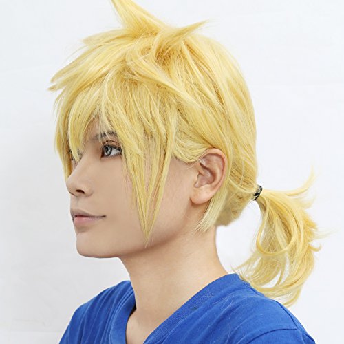 Xcoser Len Kagamine Wig Vocaloid Cosplay Wig for 2015 Halloween - Image 5