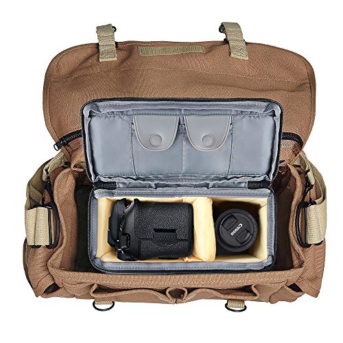 Camera Insert Bag Padded Backpack Case DSLR SLR Camera Travel Inner Case for Sony,Canon,Nikon,Olympus