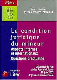 La  condition juridique du mineur