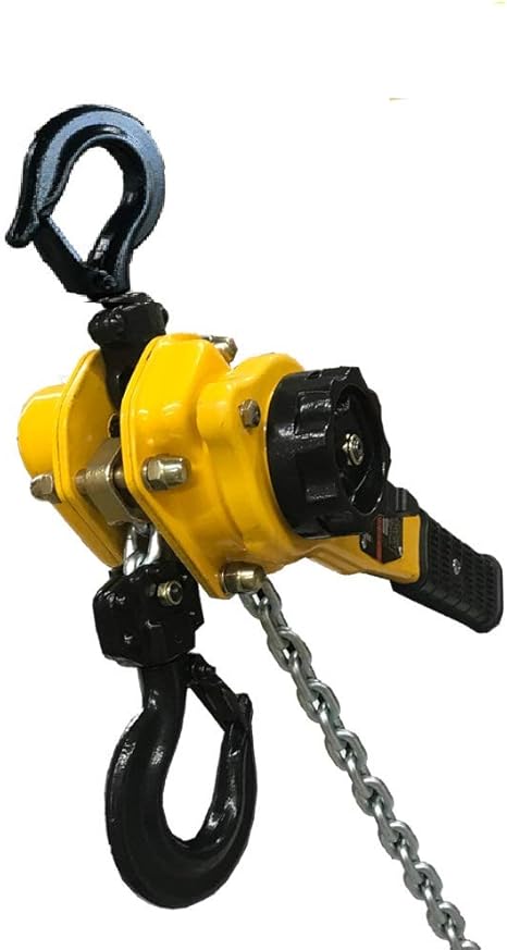 Amazon ベストアンサー レバーホイスト 日本製 チェーン 1t 黄色 1台 イエロー 1ton 1トン 1 0t 1000kg チェーン ローラー チェーンブロック レバー式ブロック レバー ブロック 荷締機 ガッチャ がっちゃ 滑車 ホイスト チェーンホイスト 固定 工具 1 イエロー