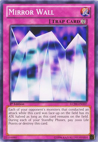 Yu-Gi-Oh! - Mirror Wall (LCJW-EN107) - Legendary Collection 4: Joey's World - 1st Edition - Common