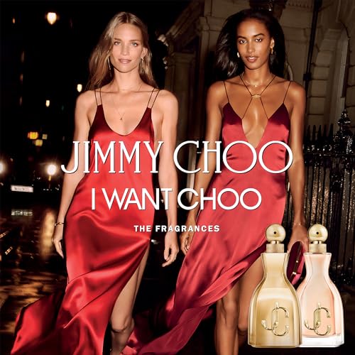JIMMY CHOO - I Want Choo Eau de Parfum - Women\'s Fragrance - Floral Gourmand Woody - With notes of Mandarine Juice, Red Spider Lily & Vanilla - 3.3 Fl Oz