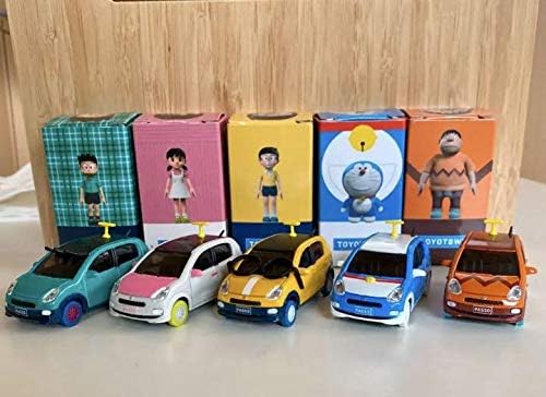 Amazon ドラえもん トヨタパッソコラボ ミニカー5台セット ミニカー ダイキャストカー ホビー