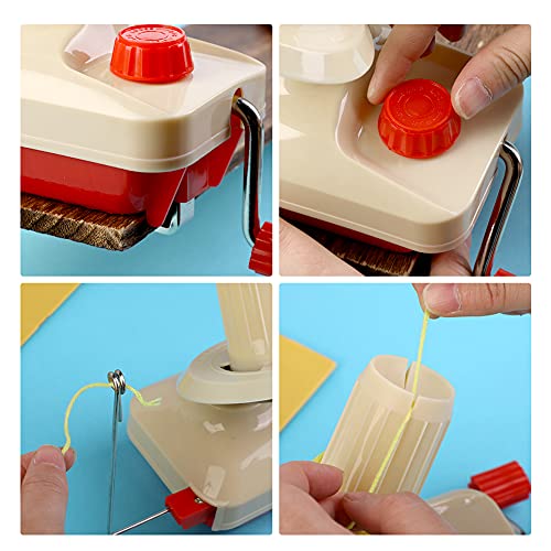 BUTUZE Yarn Ball Winder with 53 Pieces Stitch Markers Knitting Kit