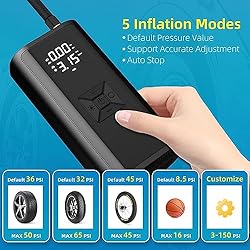 COSOOS Tire Inflator Portable Air Compressor, Air