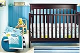New Baby Boy Ocean Whale 8pcs Crib Bedding Set with Bumper