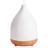 InnoGear 100ml Oil Diffusers for Home Essential Oils Scent Aromatherapy | Small Humidifier, Palm-sized, Mini Desk Diffuser, USB Powered, Cool Mist, Auto Shut-Off, 8 Colors, Ultrasonic, Quiet