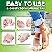 Bunion Corrector - Orthopedic Bunion Corrector for Big Toe - Toe Separators Help Provide Bunion Relief - Straightens Toes - Soft Medical Grade Gel - Comfortably Worn with Or Without Shoes