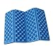 HS 1PC Foldable Folding EVA Foam Waterproof Chair Cushion Seat Pads Mat for Camping Hiking Sports Outdoor Activities (Blue)