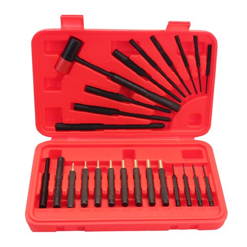 DAC Technologies Winchester Punch Set, 24 Piece, 6 Roll Pin Punches