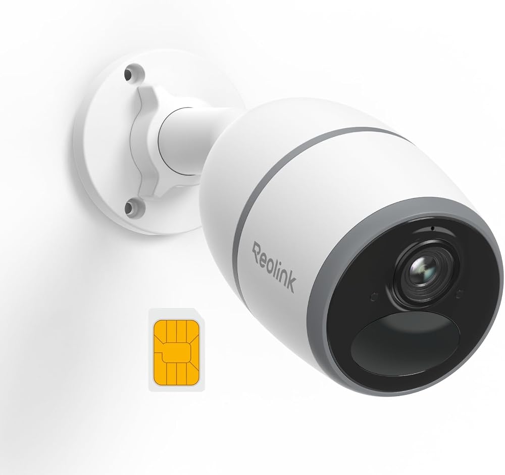 Reolink 4G LTE Security Camera Outdoor Go Plus 2K Battery/Solar