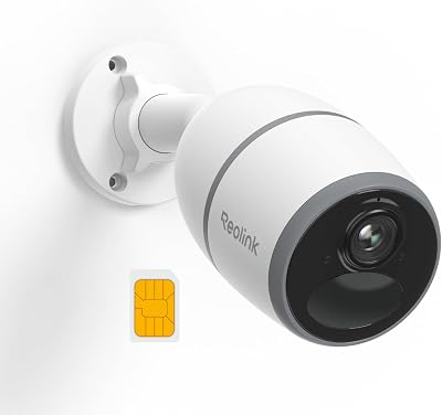 Reolink 4G LTE Security Camera Outdoor Go Plus 2K Battery/Solar
