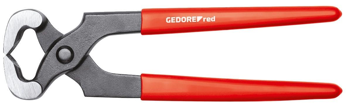 GEDORE Red Pincers 200 mm/Induction Hardened Cutting Edges/Dipped Handle Covers/Forged