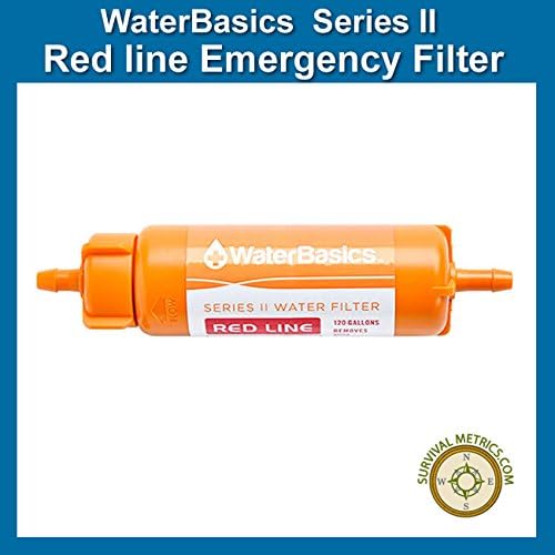 Aquamira WaterBasics Bag-to-Bag Replacement Filter-Red Line