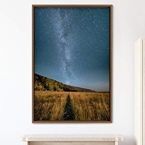 signwin Framed Canvas Sky of Stars Astronomy &...