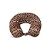World's Best Feather Cozy Soft Microfiber Neck Pillow, Adult, Leopard