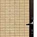 Qualsen Window Film Bamboo Static Decorative Privacy Window Films Non-Adhesive Anti Uv Window Sticker for Home Kitchen Bedroom Living Room (17.7 x 78.7inch)