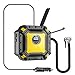 YIJINSHENG Portable Air Compressor Pump Auto Digital Tire Inflator with Gauge, 12V 100 PSI Tire Pump for Car, Truck,Motorcycle,Bicycle, RV, SUV, ATV, Basketball,and Other Inflatables