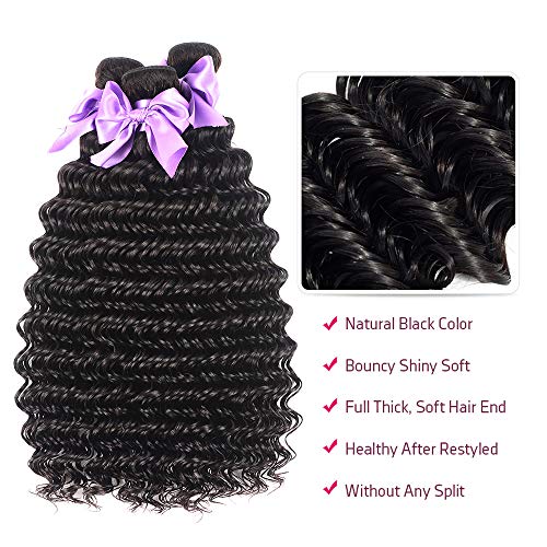 Brazilian-Hair-Bundles-Deep-Wave-Bundles-With-Closure-Free-Part-18-20-2216-Closure-Weave-Human-Hair-3-Bundles-With-Lace-Closure-8A-100-Unprocessed-Virgin-Human-Hair-Natural-Black-Color-Laritaiya