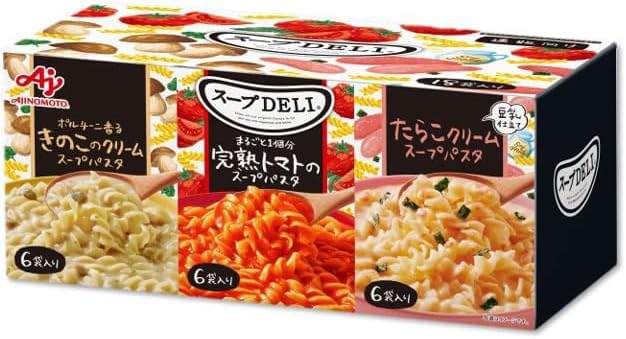味の素 スープDELI バラエティボックス トマト/きのこ/たらこの商品画像