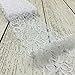 Tulle Elastic Stretch Lace Trim by The Yard for Baby Girls Hair Accessories (3 inch, 4 Colors, 1 Yard of Each Color, 24 Yards)