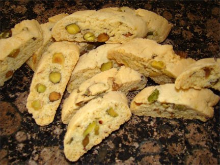 Bella's Home-Baked Goods Lemon Pistachio Biscotti (8.5 oz. box)