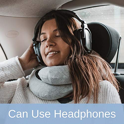 BCOZZY Inflatable Chin Support Travel Neck Pillow Perfect for a