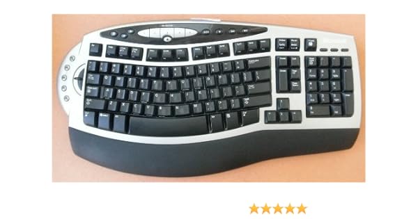 Amazon Com Microsoft 1045 Wireless Comfort Keyboard 1 0a
