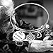 FEELMEM Bracelet Gift For Grandma Best Grandma Ever Expandable Wire Bangle Grandma Gift (Silver)