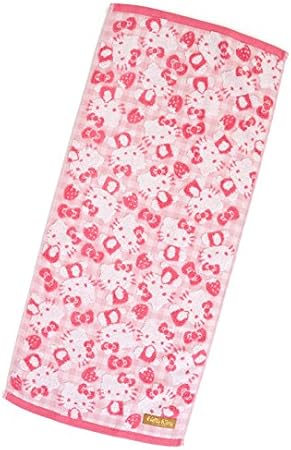 Amazon Co Jp サンリオ Sanrio ハローキティ フェイスタオル キャラクターパイル おもちゃ