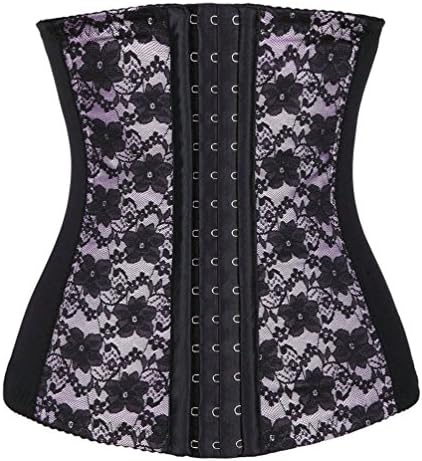 ELF Season Women's Slimming Sport Girdle Waist Trainer Corset Body Cincher Shapewear Belt,L,White